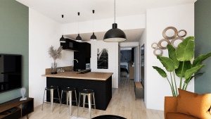 Aménagement et décoration d'un appartement à Epernay